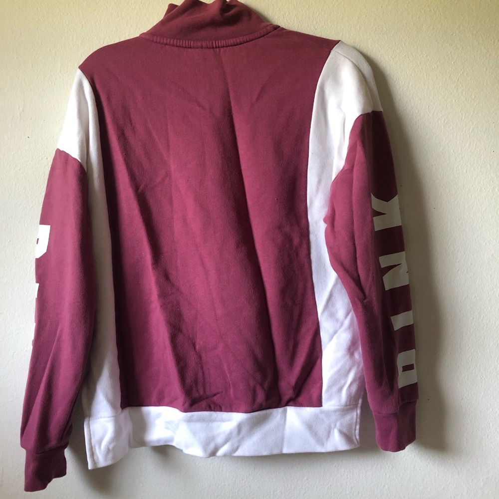 Pink 3/4 zip up - Picture 2 of 6